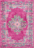 Nourison Passion Rug PSN03 Fuchsia picture of the rug design