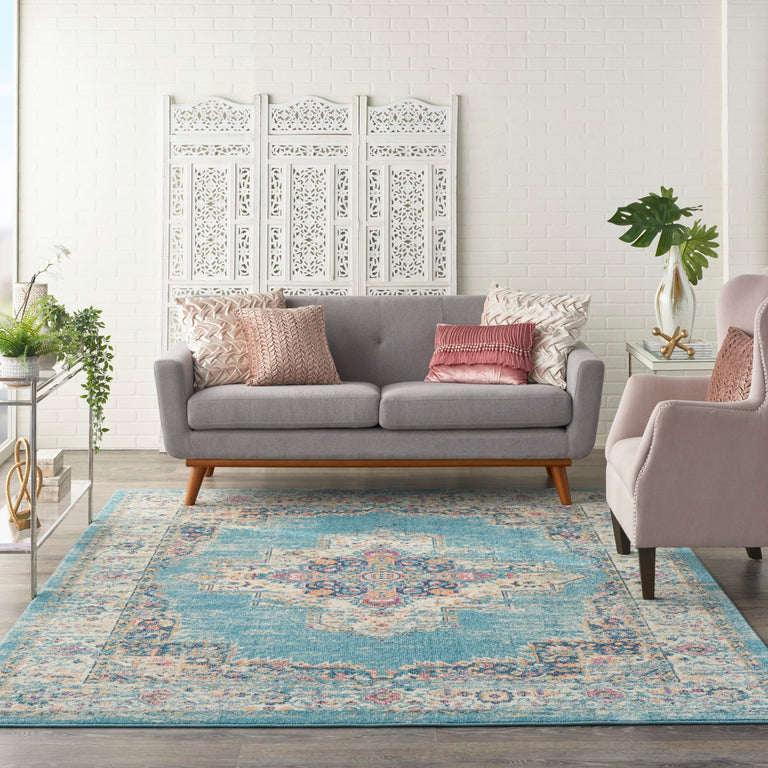 Nourison Passion Rug PSN03 Light Blue