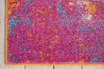 Nourison Passion Rug PSN10 Sunburst with a bordered sides