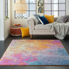 Nourison Passion Rug PSN10 Sunburst lifestyle picture in the living room