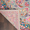 Nourison Passion Rug PSN22 Ivory Multicolor with a jute and latex backing