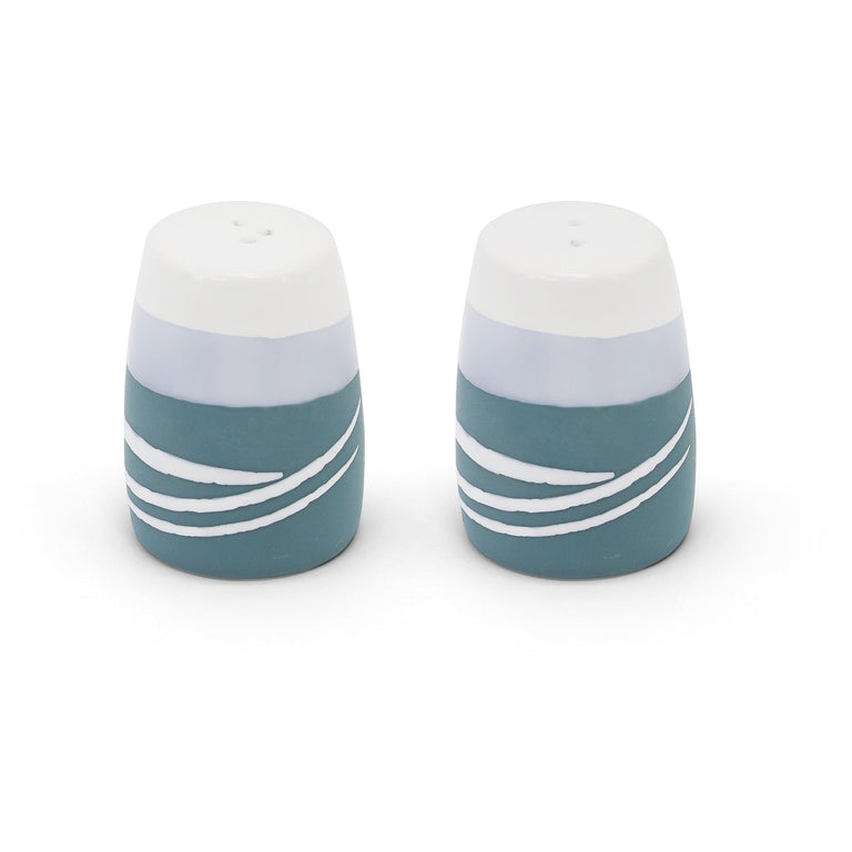 Paul Maloney Teal Salt and Pepper Set