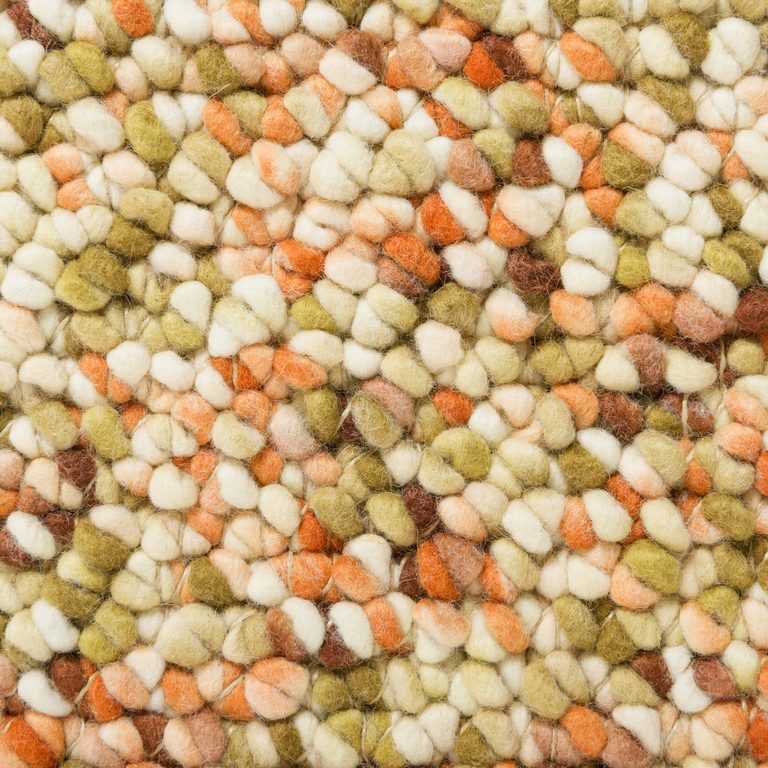 Brink & Campman Pebble Scandinavian Rug Pumpkin