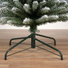 Christmas Tree Pensil Pine Snowy 210 cm close view picture of the base