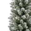 Christmas Tree Pensil Pine Snowy 210 cm close view picture of the tree design