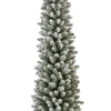 Christmas Tree Pensil Pine Snowy 210 cm picture of the middle part of the tree