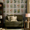 Laura Ashley Pershore Postcards Wallpaper Multi / Linen life style picture