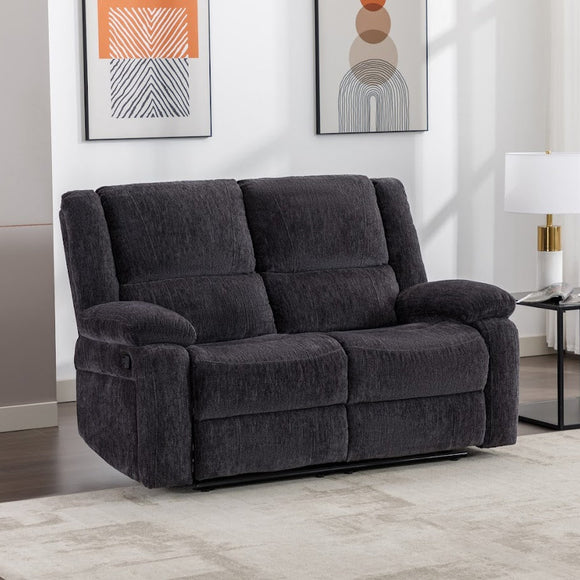 Perth 2 Seater Sofa Recliner life style close view photo from the side