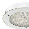 Peta Bathroom Flush Ceiling Light  close view picture of the light