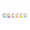 Tipperary Crystal Petals Set of 6 Mugs dishwasher safe