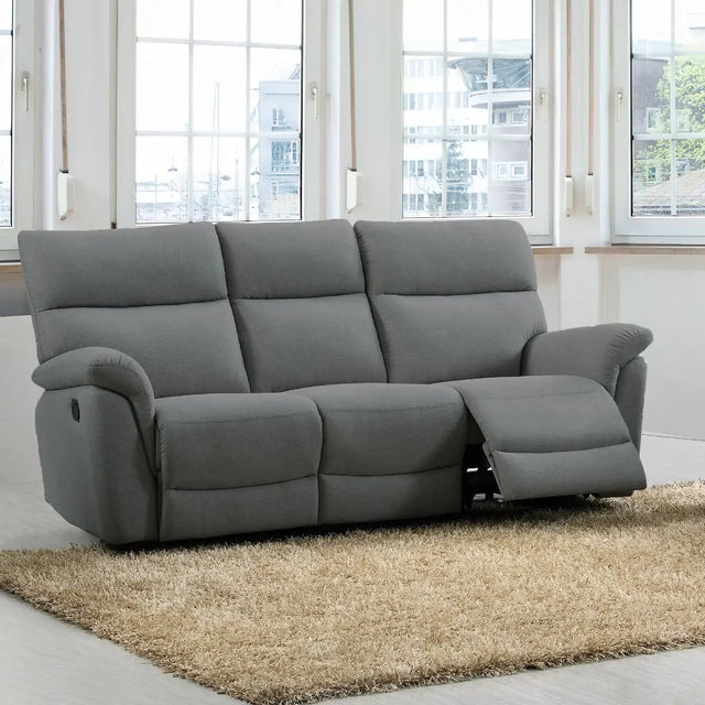 Phoenix 3 Seater Sofa Recliner Anthracite