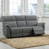 Phoenix 3 Seater Sofa Recliner Anthracite life style picture with reclined seat