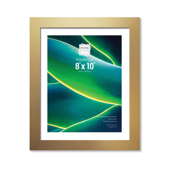 Photo Frames - Gold Basic - 8
