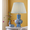 Picasso Ceramic Table Lamp Blue life style picture