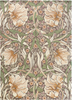 Morris & Co Pimpernel Floral Rug Aubergine picture of the rug floral design