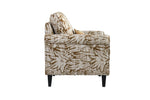 Pippa Accent Chair Mustard side view picture