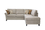 Pippa Corner Sofa RHF Mink front view picture