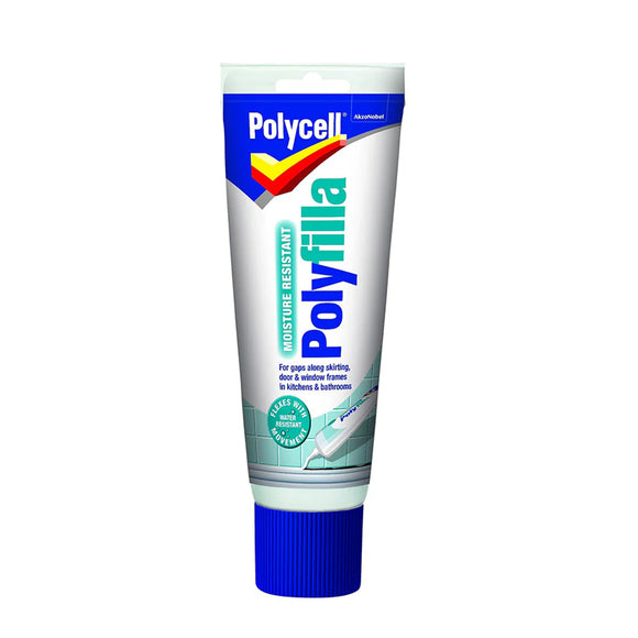 Polycell Moisture Resistant Polyfilla Wall Filler photo on the white background