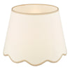 Poma Natural With Taupe Trim Linen Tapered Drum Shade 45cm picture of the shade design