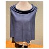 Women's Cape In Denim Blue - Perfect For Autumn
