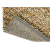 Brink & Campman Pop Art Shaggy Rug Chutney with a cotton and jute backing