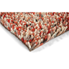 Brink & Campman Pop Art Shaggy Rug Coral with a soft fluffy pile perfect for any area
