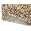 Brink & Campman Pop Art Shaggy Rug Natural with a cotton and jute backing