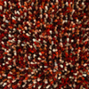 Brink & Campman Pop Art Shaggy Rug Tomato close-up view picture of the pile color palette
