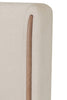 Portia 5ft King Size Bed in Natural shown from the side (9)
