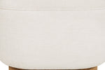 Portia Dressing Stool in Natural shown from an angle (4)