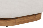 Portia Dressing Stool in Natural shown from an angle (5)