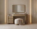 Portia Dressing Table with 4 Drawer Chest in Natural