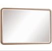 Portia Mirror 91.5 x 91.5cm in a natural finish