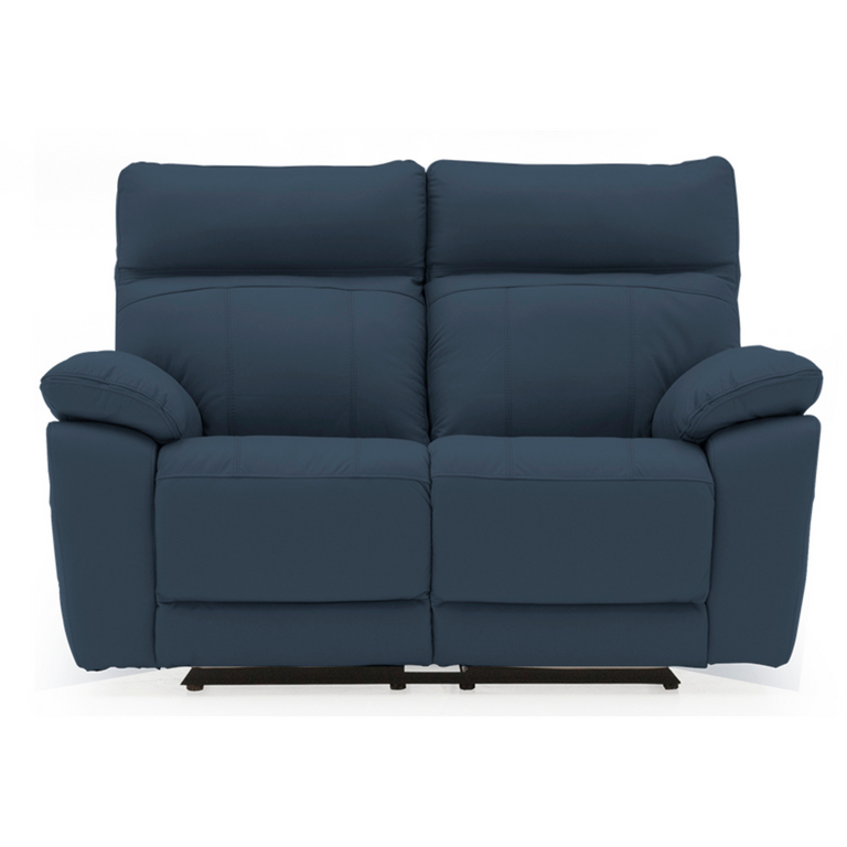 Positano 2 Seater Manual Recliner Sofa Indigo
