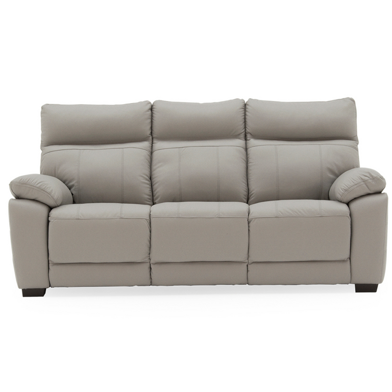 Positano 3 Seater Fixed Sofa Light Grey