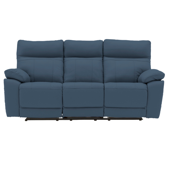 Create a cozy atmosphere with this sleek reclining sofa.