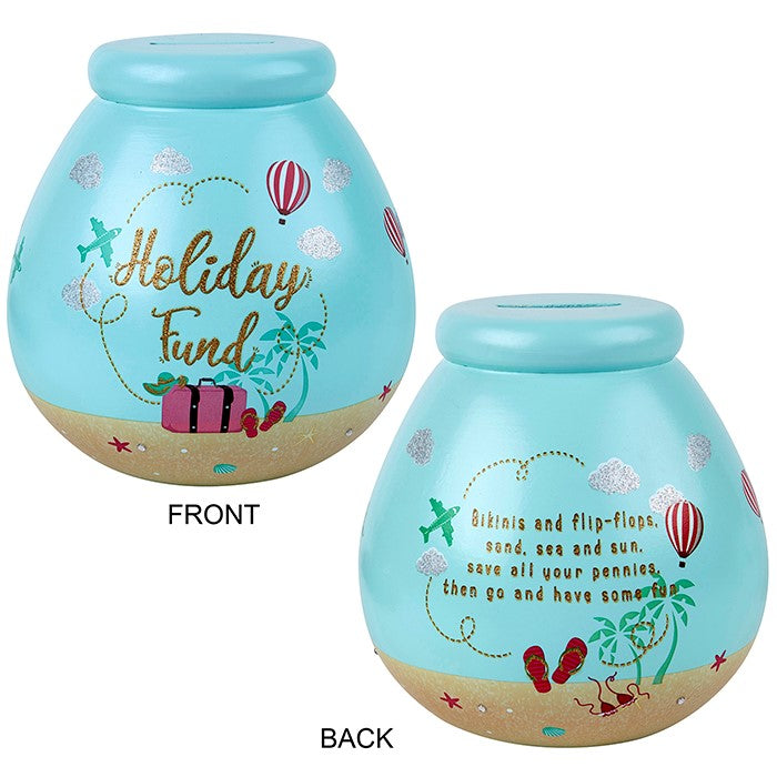 Pot of Dreams Holiday Fund Island Money Tin