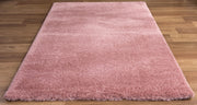 Prada Shaggy Rug Coral picture on the floor
