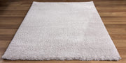 Prada Silver Shaggy Rug picture on the floor