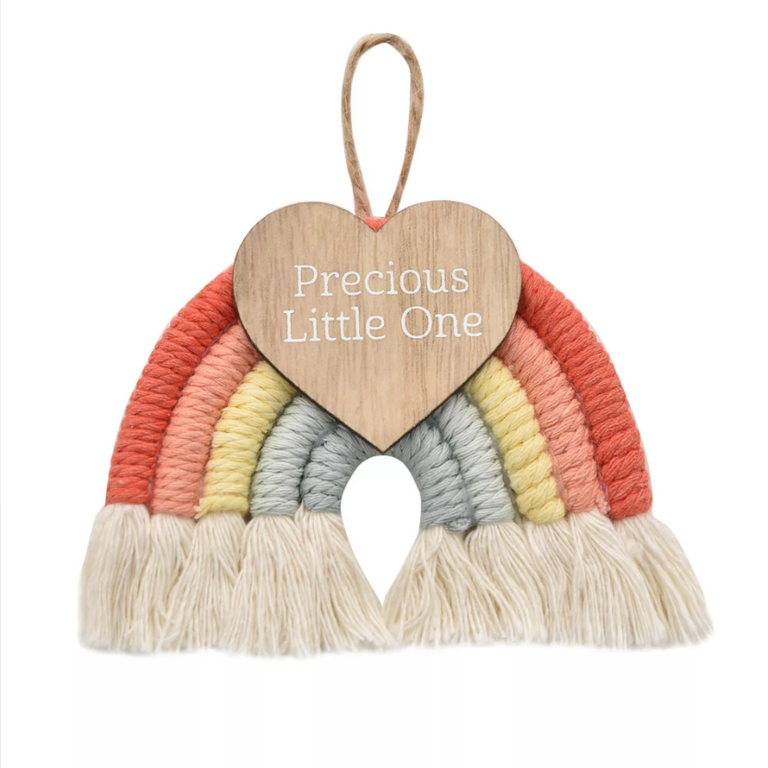 Macrame Rainbow Hanger Precious Little One