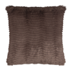 Scatterbox Cushion Presley Chocolate faux-fur fluffy cushion