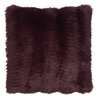 Scatterbox Cushion Presley Plum Noir faux-fur cushion