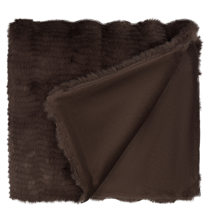 Scatterbox Throw Presley Chocolate