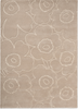 Marimekko Piirto Unikko Floral Rug Greige picture of the rug floral design
