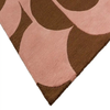 Orla Kiely Prism Flower Pink Terracotta Rug 158002 picture of the rug corner