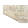 Morris & Co Pure Pimpernel Floral Rug Linen with a cotton and latex backing