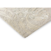 Morris & Co Pure Pimpernel Floral Rug Linen hand-tufted rug with a cut pile