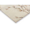 Laura Ashley Pussy Willow Floral Rug Dove Grey hand-tufted rug with a cut pile