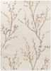 Laura Ashley Pussy Willow Floral Rug Dove Grey picture of the rug floral design