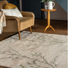 Laura Ashley Pussy Willow Floral Rug Hedgerow Green lifestyle picture in the living room